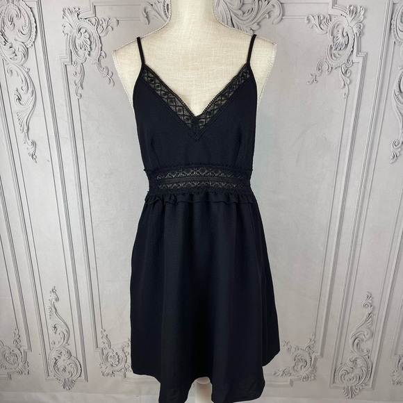 Bohemian Casual Cami V-neckline Flared Hem Summer Beach Dress - Picture 10 of 12